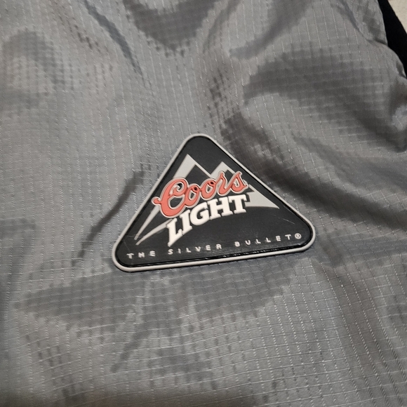 Vintage The Silver Bullet Coors Light Reversible Vest - Picture 6 of 7